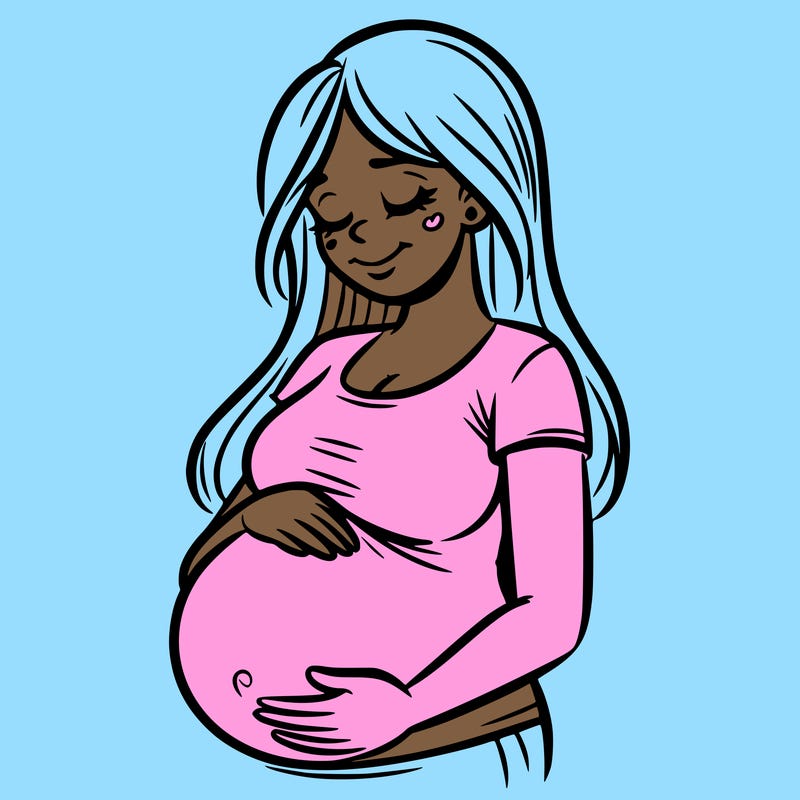 pregnant woman