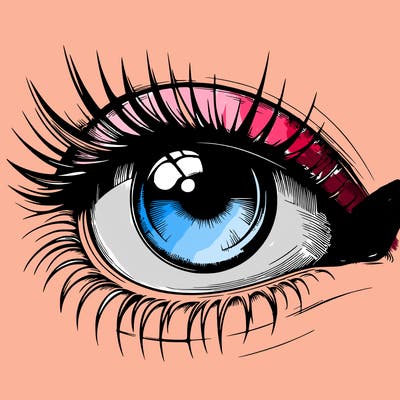 realistic eye
