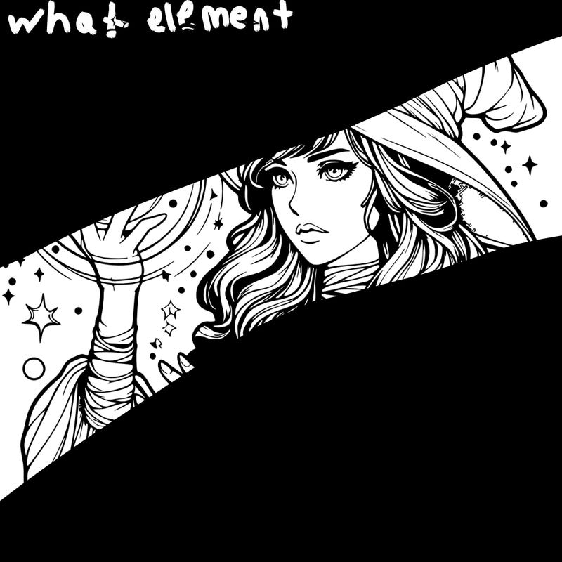 realistic women sorcerer using magic