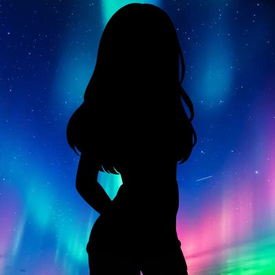 realistic girl in a short top