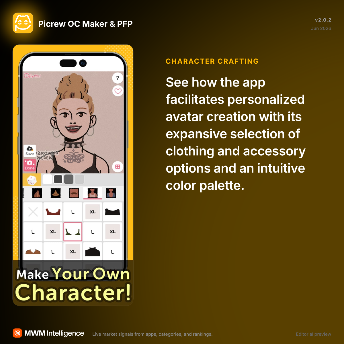 Picrew OC Maker & PFP - Games App | MWM
