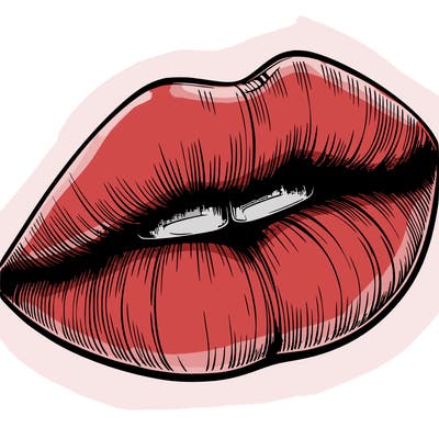 realistic lips
