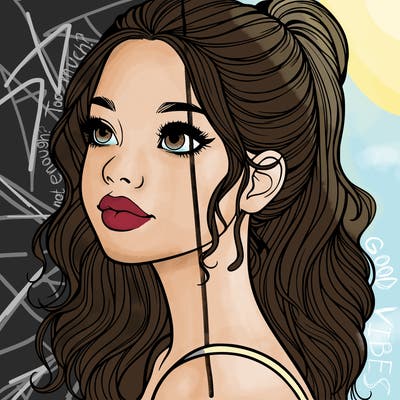 beautiful realistic girl