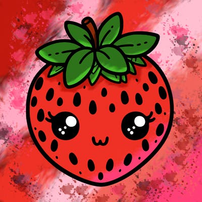 cute strawberry