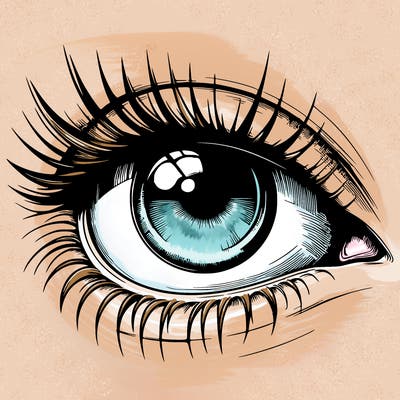 realistic eye
