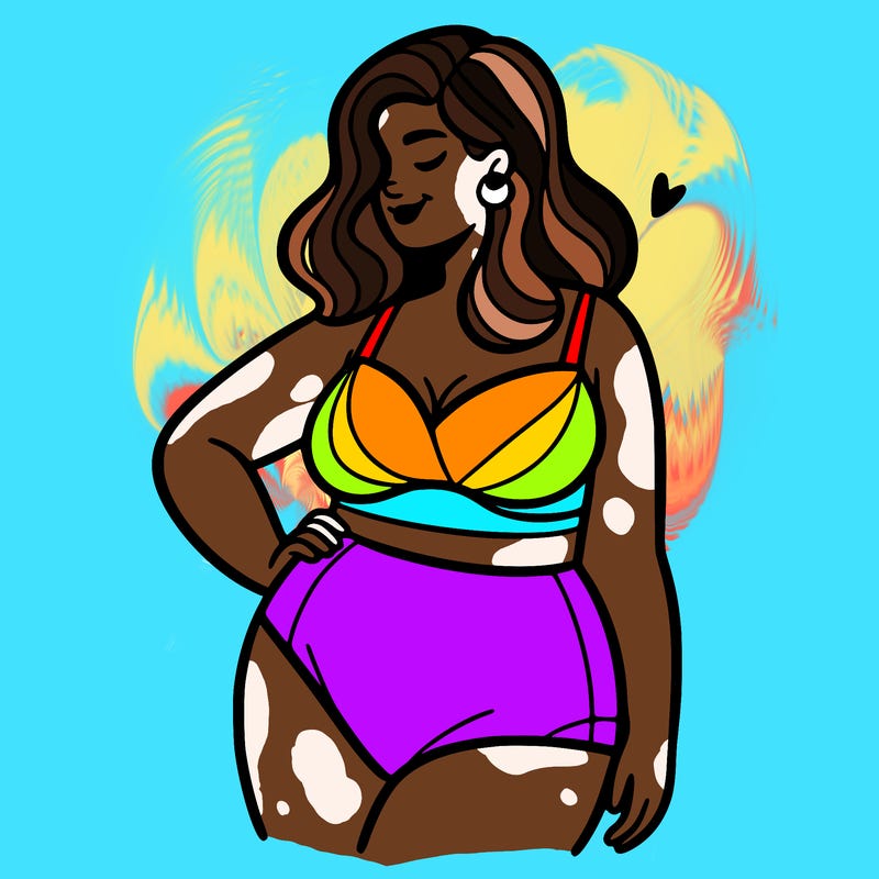 plus size woman bathing suit