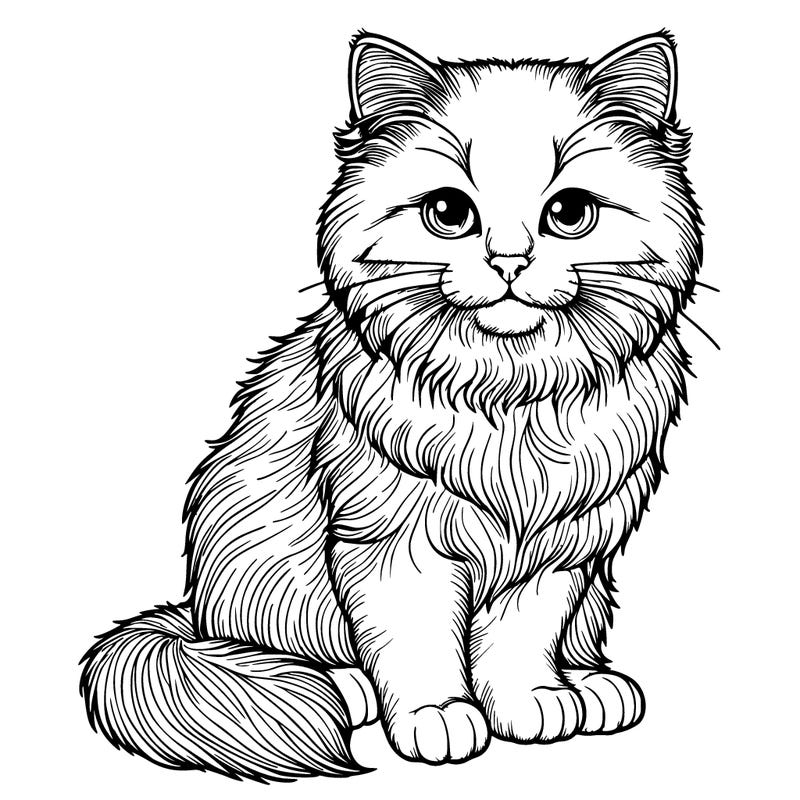 realistic cat