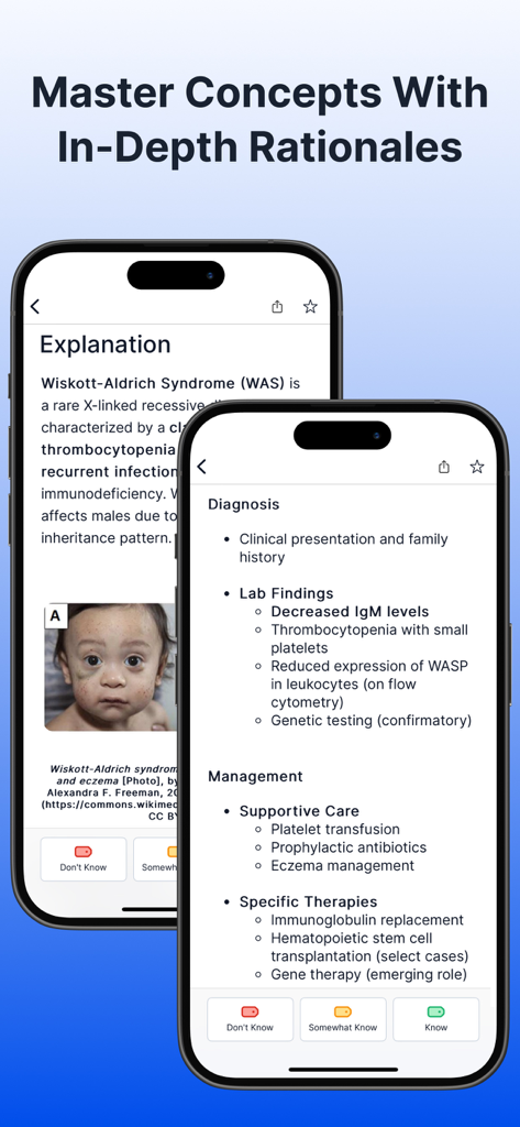 PANCE PANRE Mastery Test 2026 - PANCE PANRE Mastery app interface showing detailed medical explanations and rationales for exam preparation