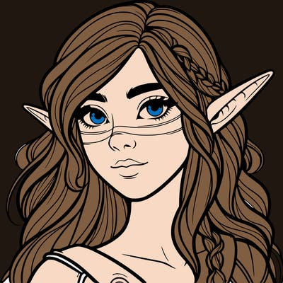 realistic elf girl