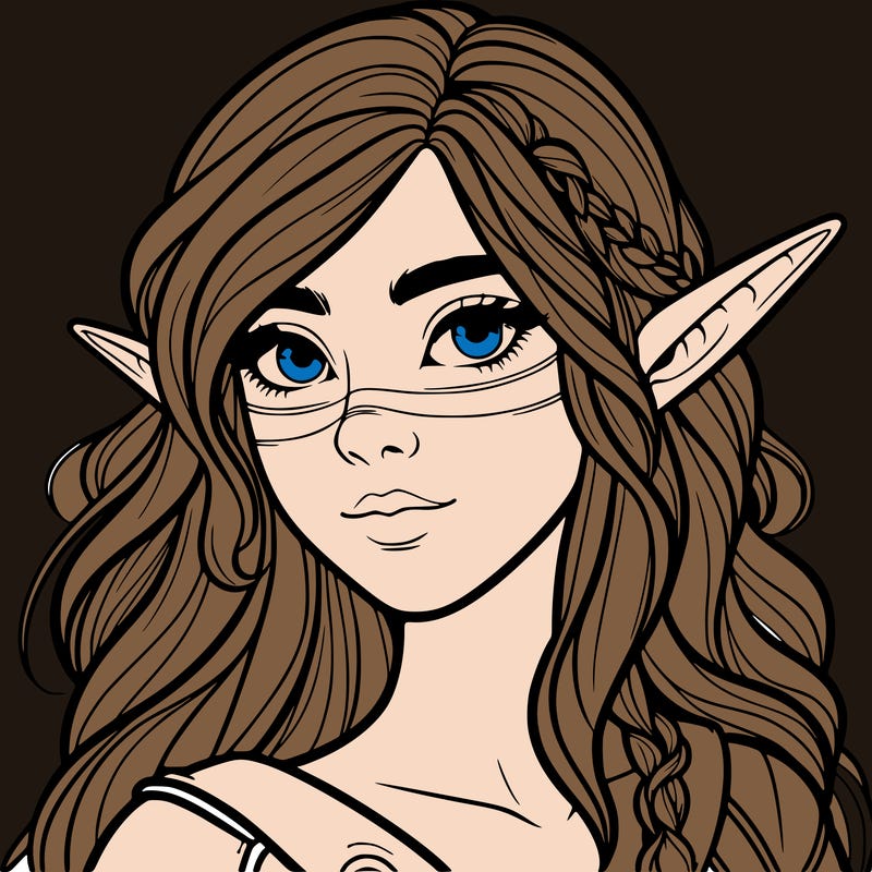 realistic elf girl