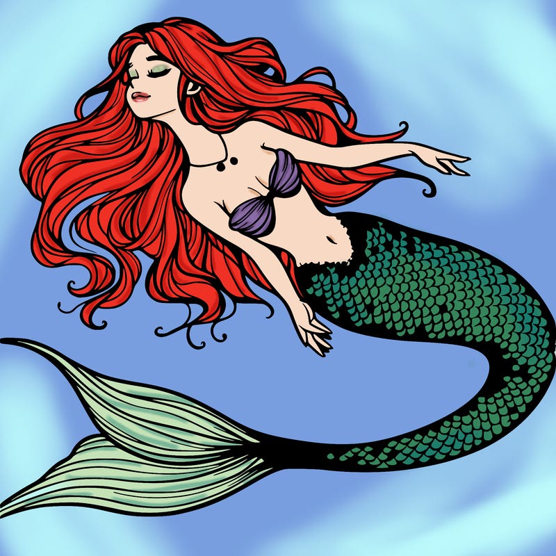 mermaid realistic