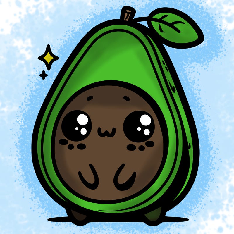 cute avocado