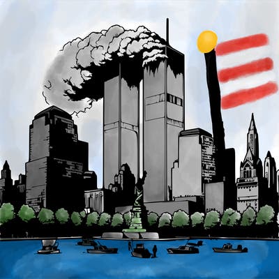 realistic 9/11 memorial