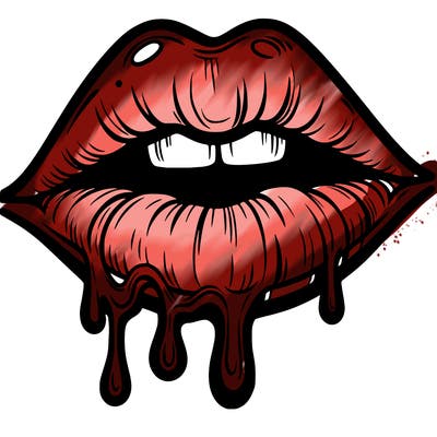 lips that look realistic and drip