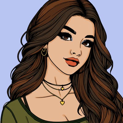 detailed realistic girl