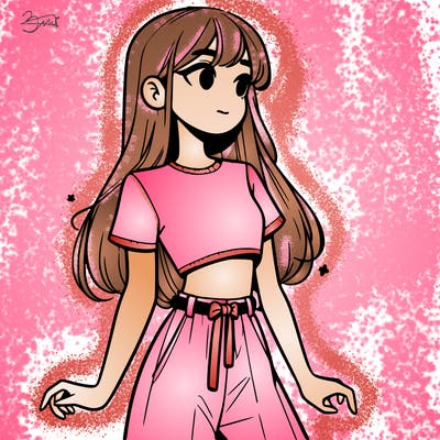 girl in a cute crop top