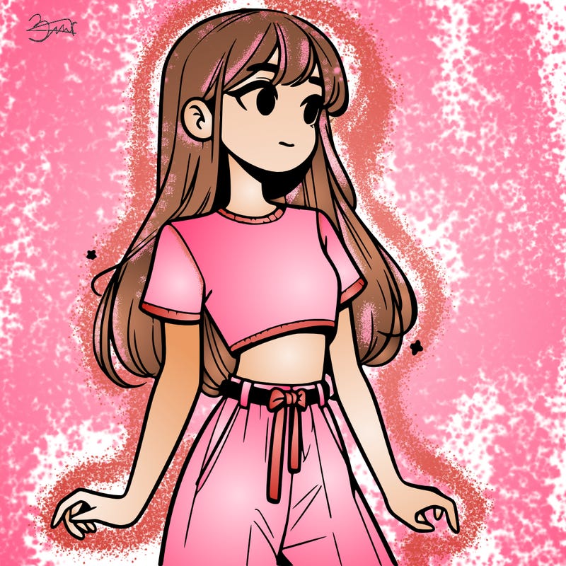 girl in a cute crop top