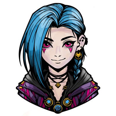 realistic jinx arcane