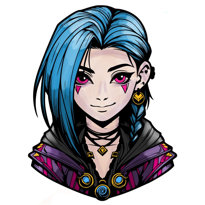 realistic jinx arcane