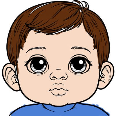 realistic baby