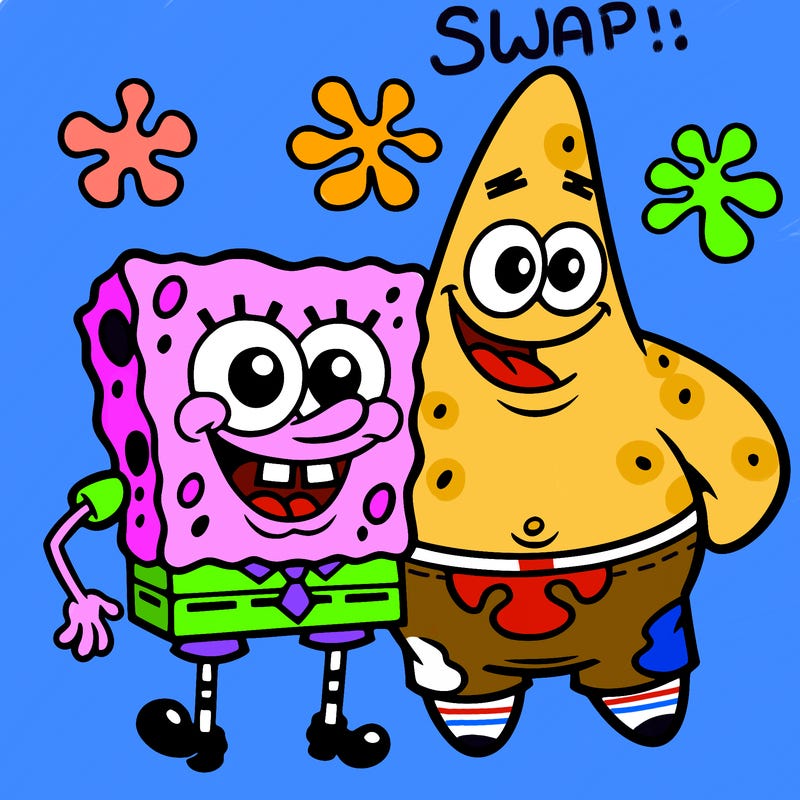 sponge bob with patrick