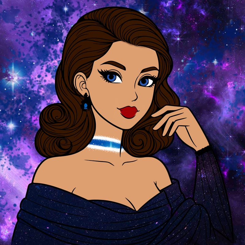 an elegant woman