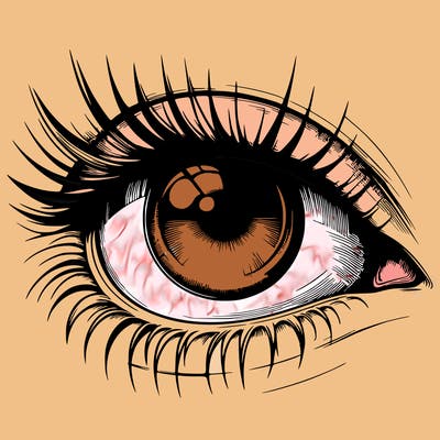realistic eye