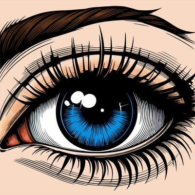 realistic eye