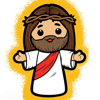jesus plush