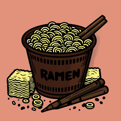 ramen noodles