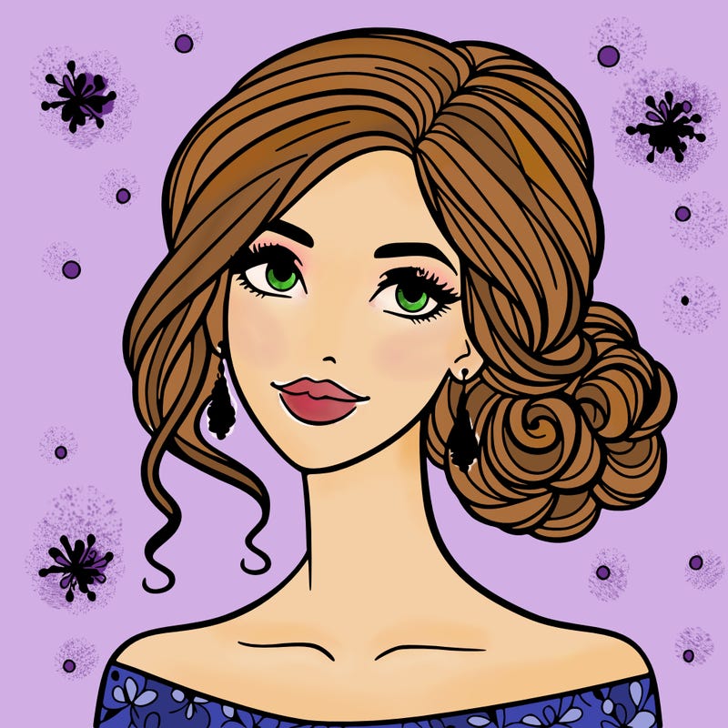 a beautiful woman