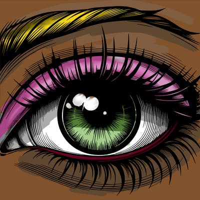 realistic eye