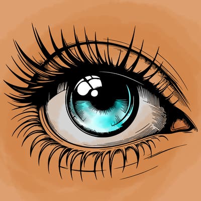 realistic eye