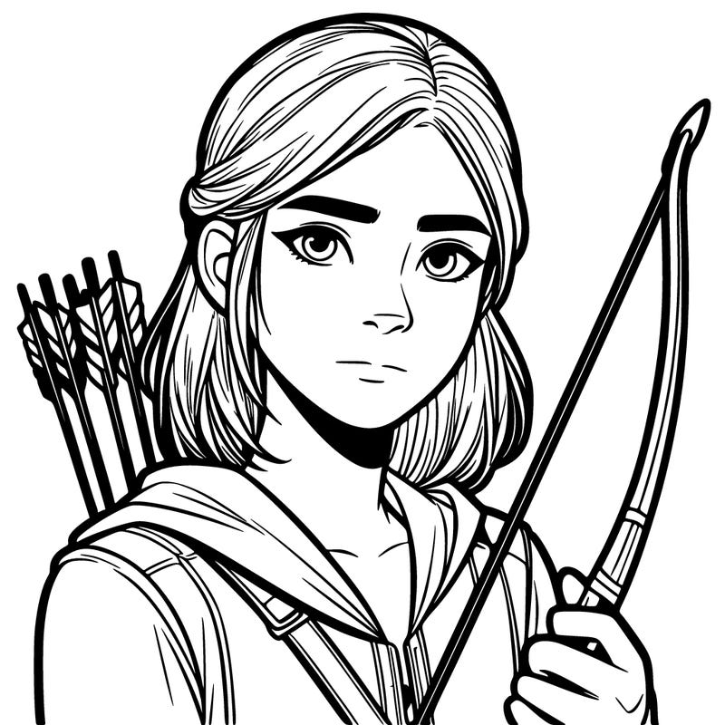 katnis from the hunger games