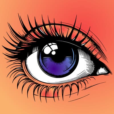 realistic eye