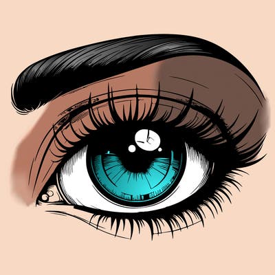 realistic eye