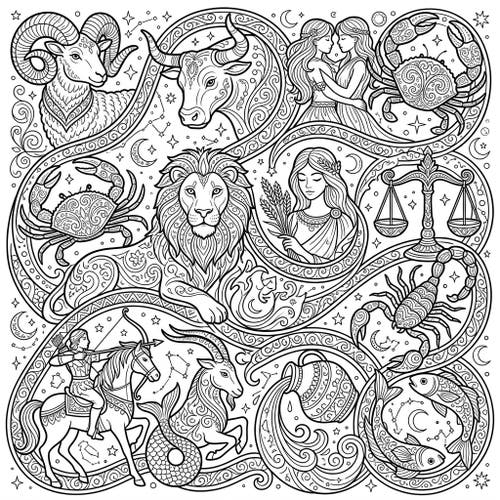 Zodiac Sign Patterns