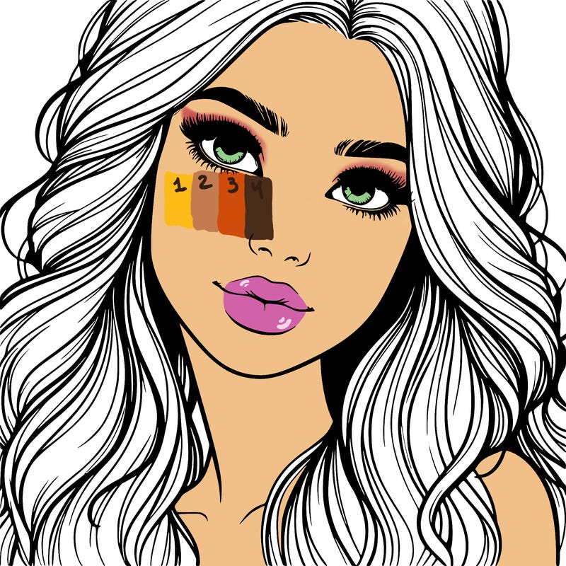 beautiful realistic girl