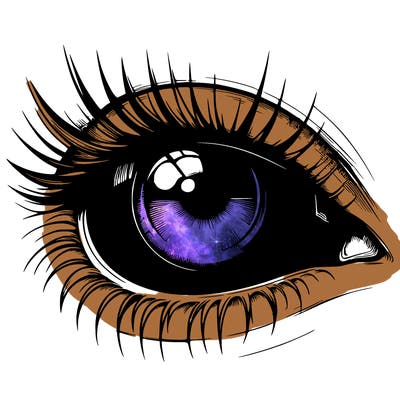 realistic eye