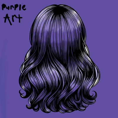 hair relistic  girl