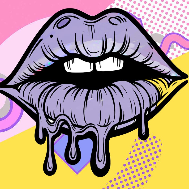 lips that look realistic and drip