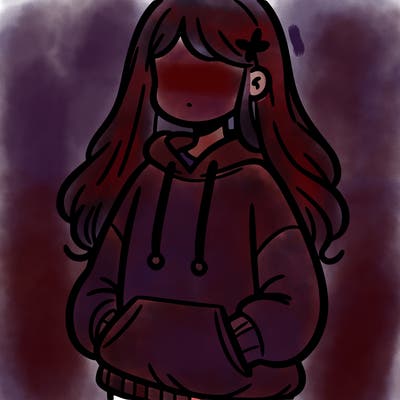 girl in sweatshirt