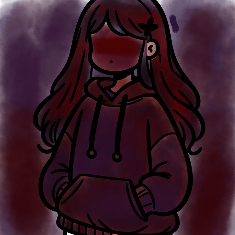 girl in sweatshirt