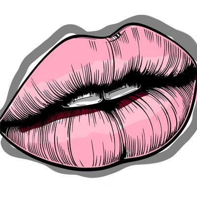 realistic lips