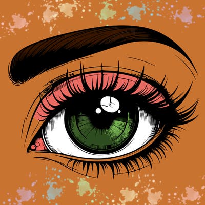 realistic eye