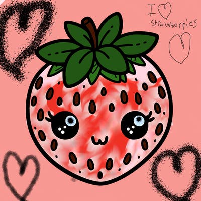 cute strawberry