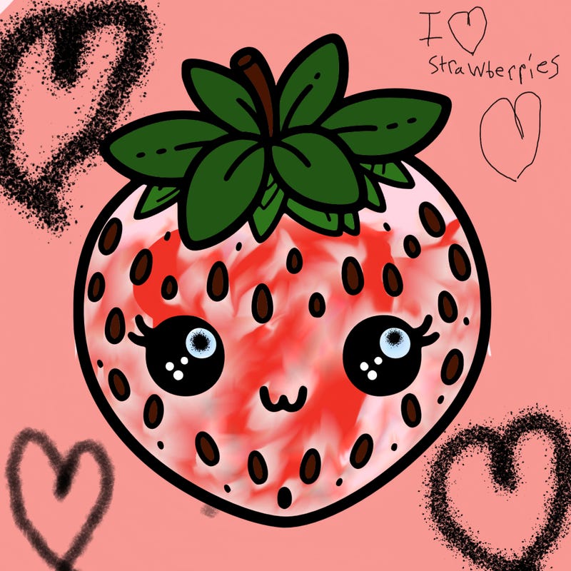 cute strawberry