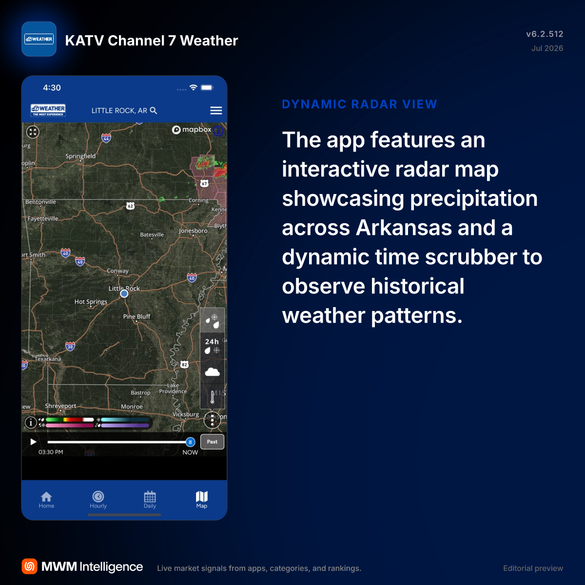 KATV Channel 7 Weather - Weather App | MWM