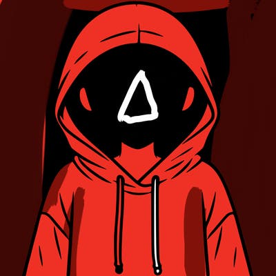 faceless girl in hoodie