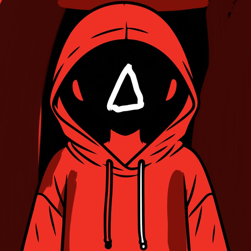 faceless girl in hoodie